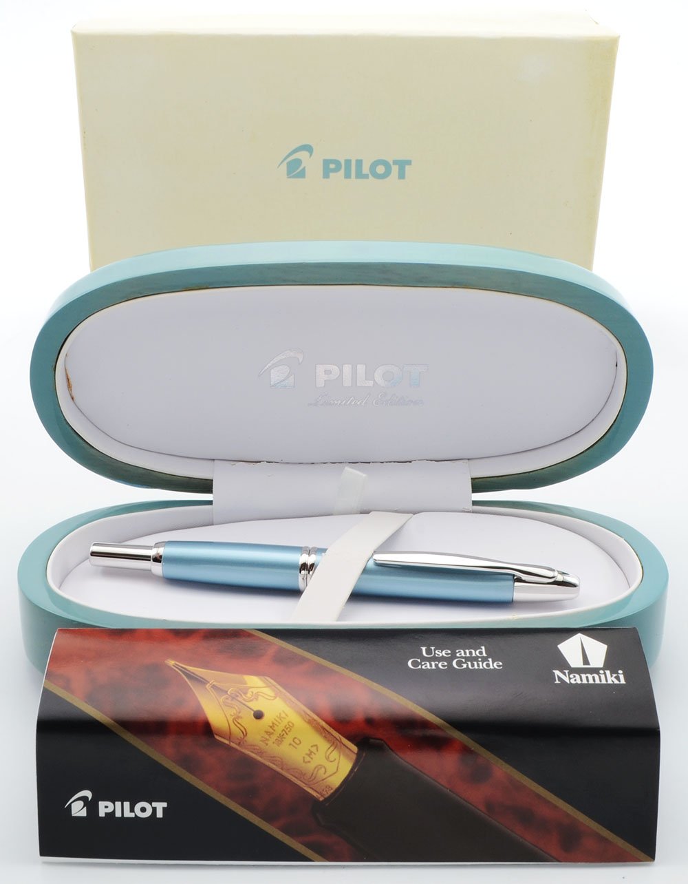 Pilot (Namiki) Vanishing Point LE (2006) - Ice Blue w Rhodium Trim